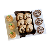 the pumpkin patch cupcakes & cookies box